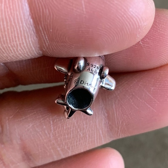 NWOT Disney Mickey Mouse & Minnie Mouse Airplane Charm Sterling Silver 925 - Picture 13 of 13